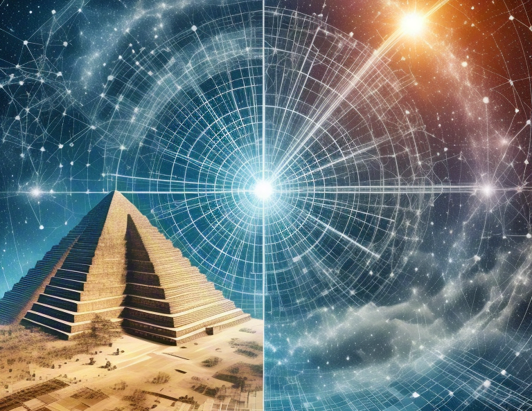 后现代权力拓扑学：从金字塔到星链网络